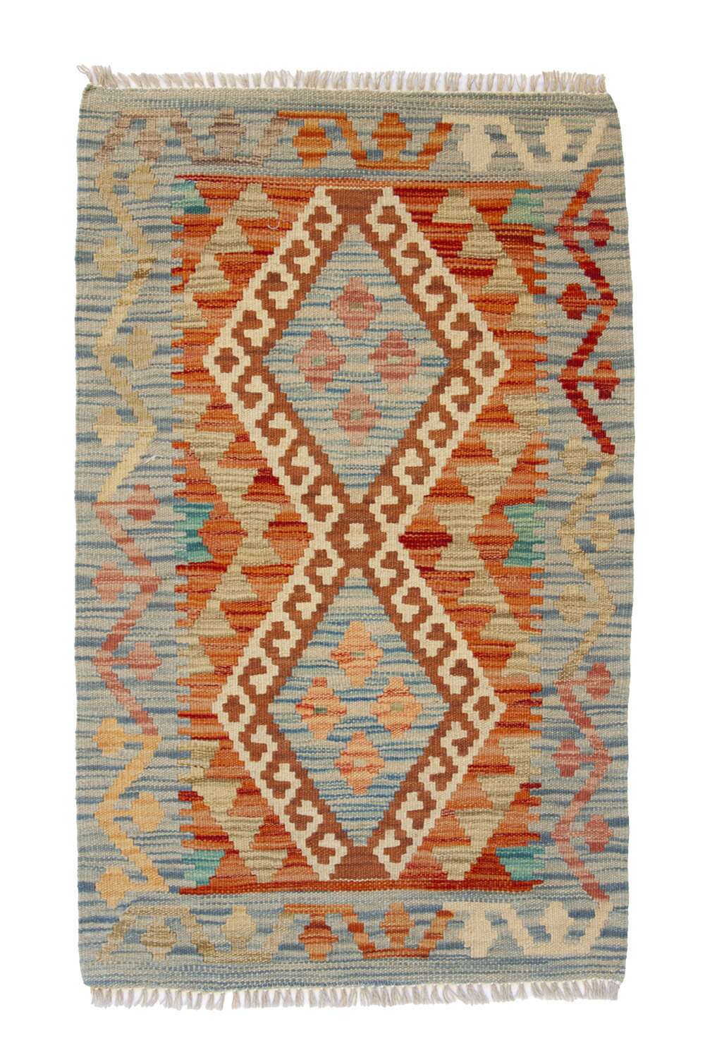 Afghan Kelim 1397514 håndvevd teppe
