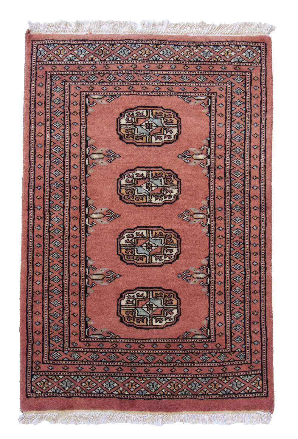 Bokhara Rose 1513182 2PLY håndknyttet teppe