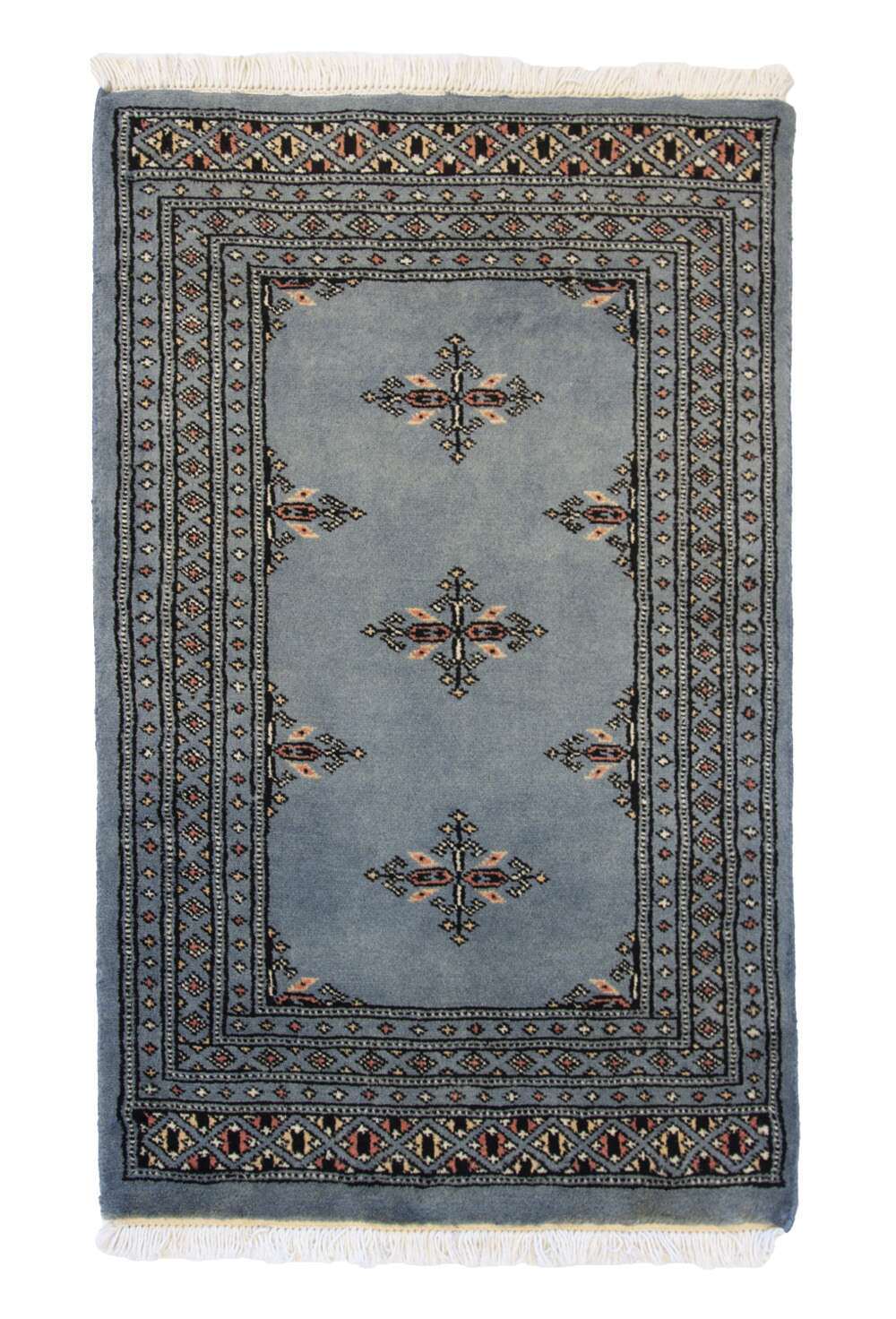 Tekke Grey 1513142 2PLY håndknyttet teppe