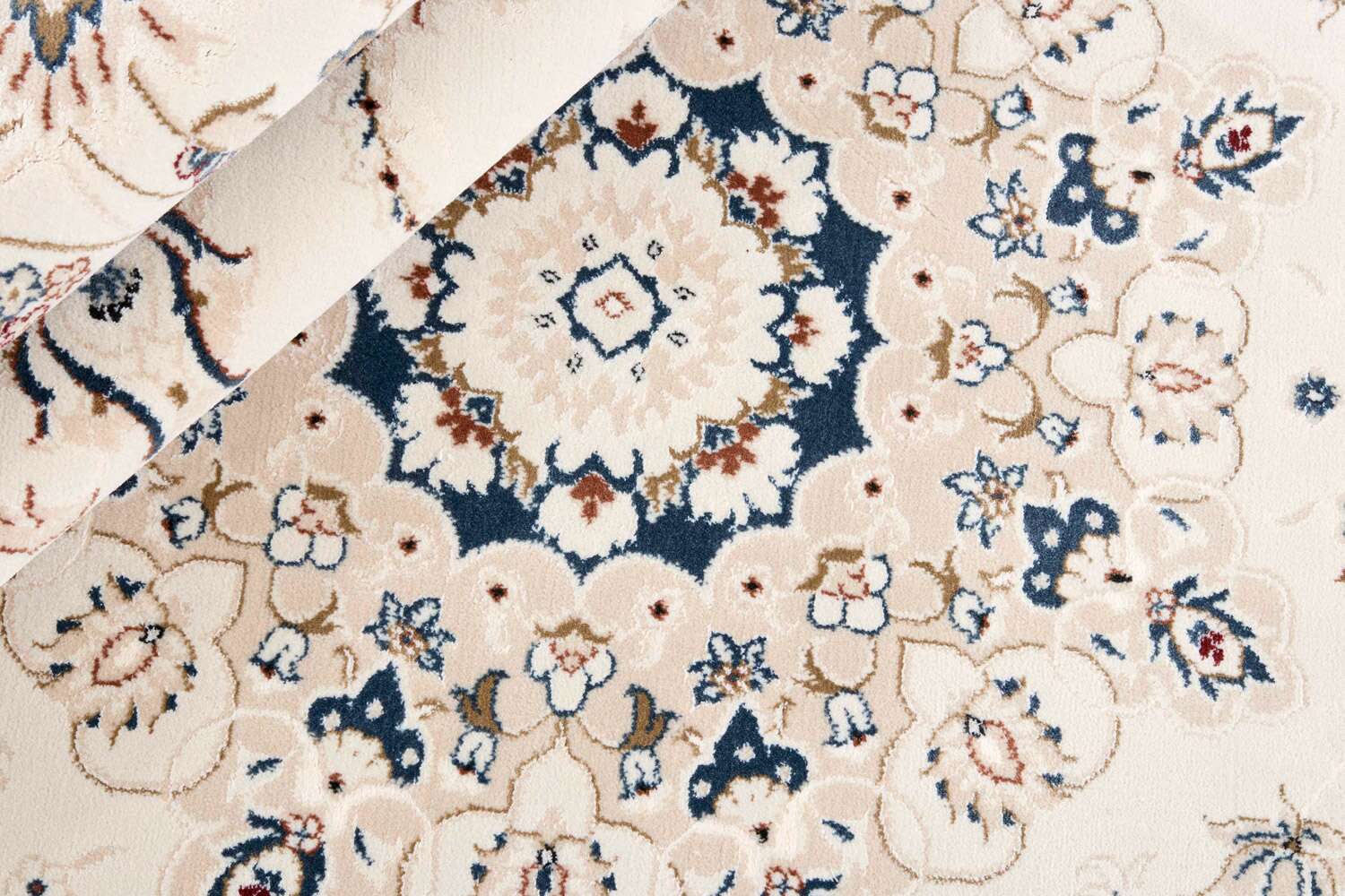 Everyday Nain 1 White Beige gulvteppe