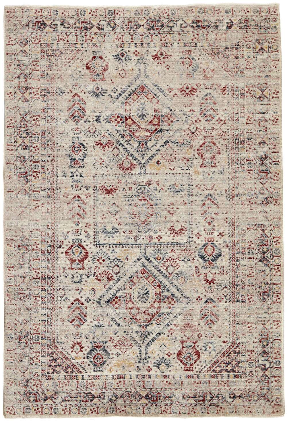 Everyday Antique 1 Blue Red gulvteppe