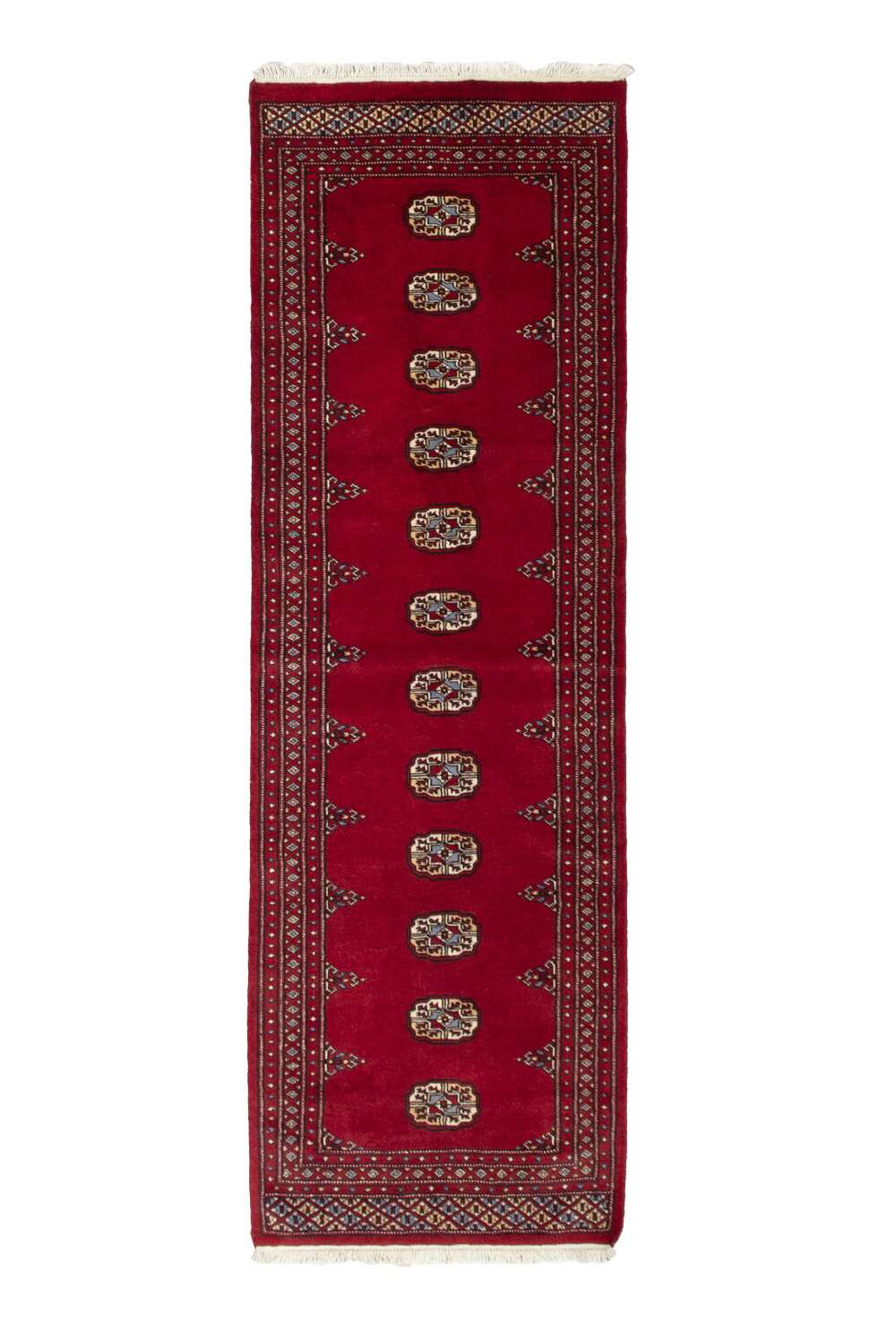 Bokhara 307 Red 2PLY håndknyttet teppe