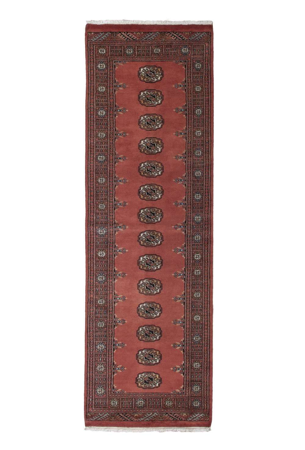 Bokhara 1743 Rose 2PLY håndknyttet teppe