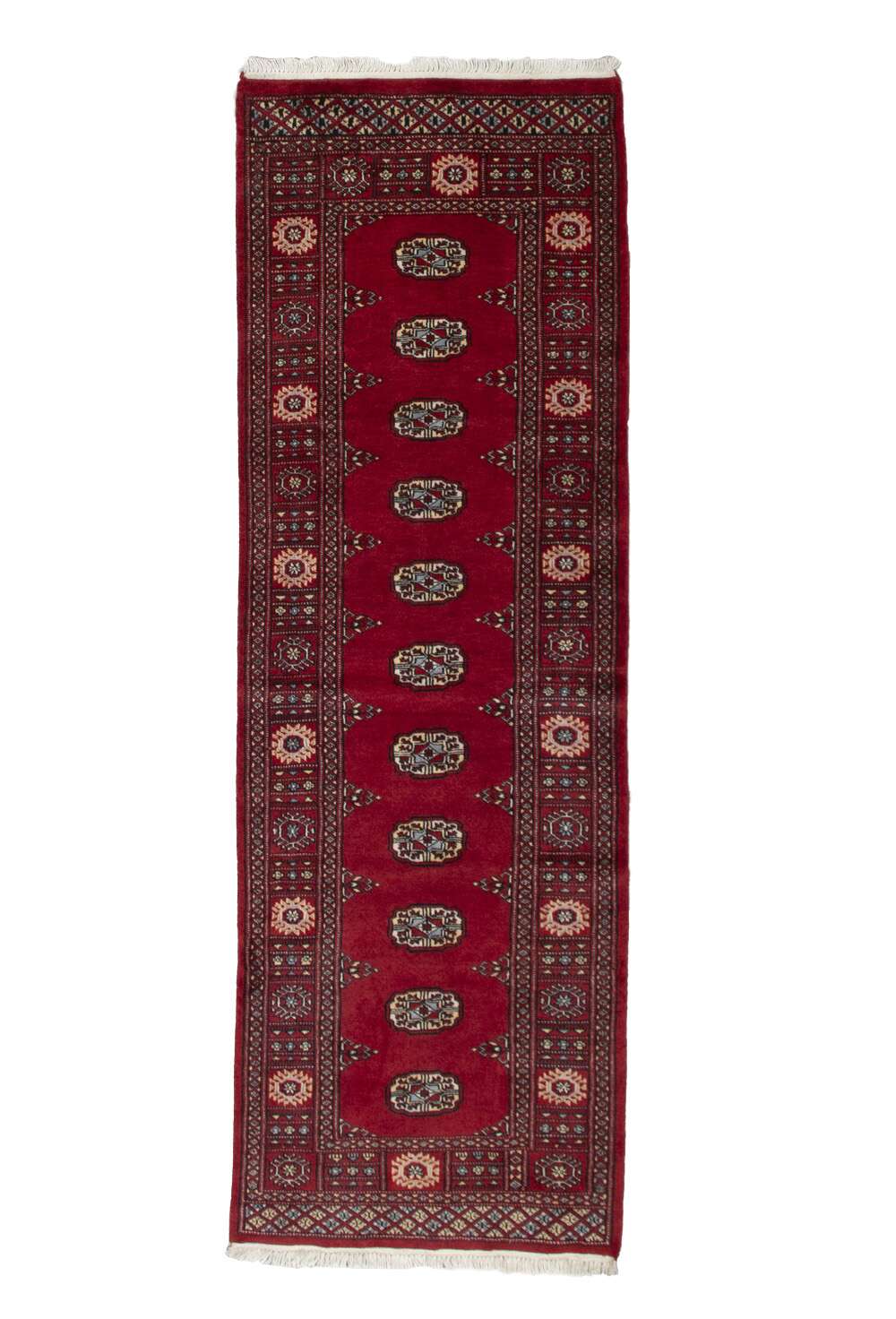 Bokhara 1722 Red 2PLY håndknyttet teppe
