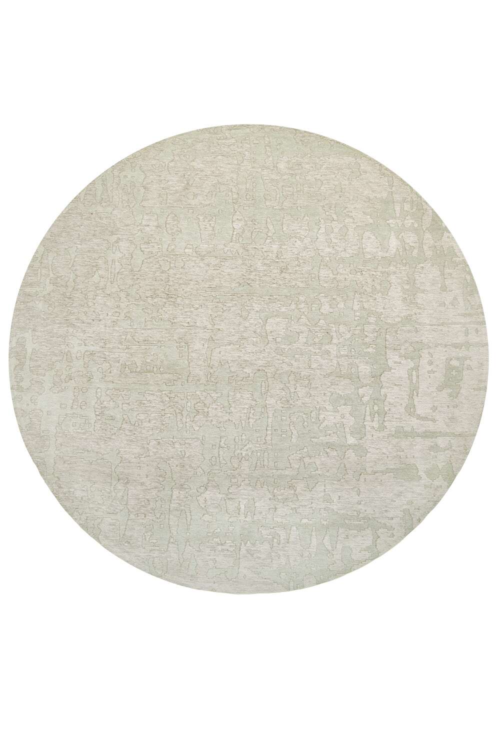 Baobab 9197 Dry Beige rund gulvteppe