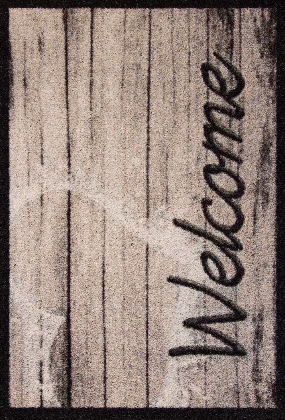 Creation Heart Welcome Wood dørmatte