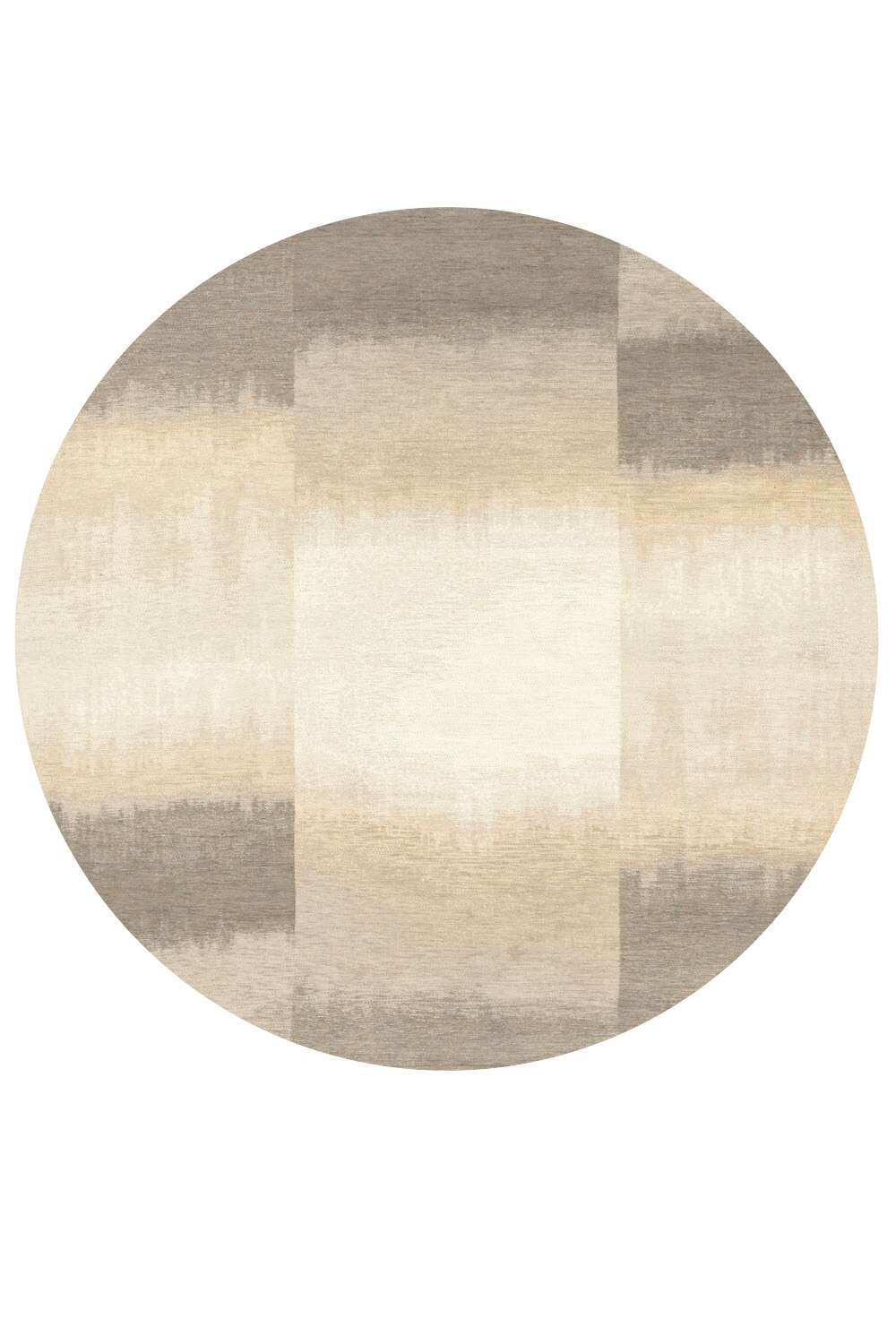 Sendai 2070 rund Cottage Grey gulvteppe