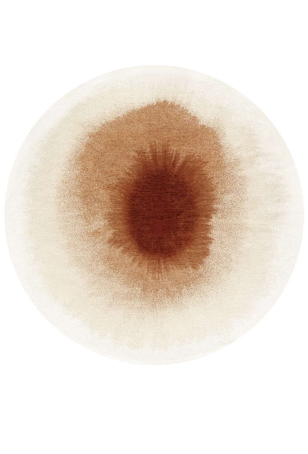 Drop 2106 rund Indian Snow gulvteppe