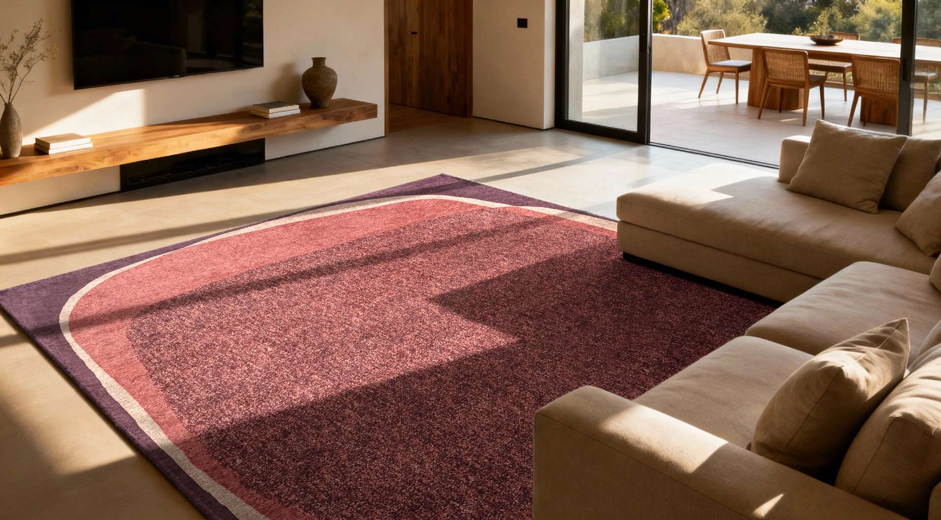 Marble 2064 Rosewood gulvteppe