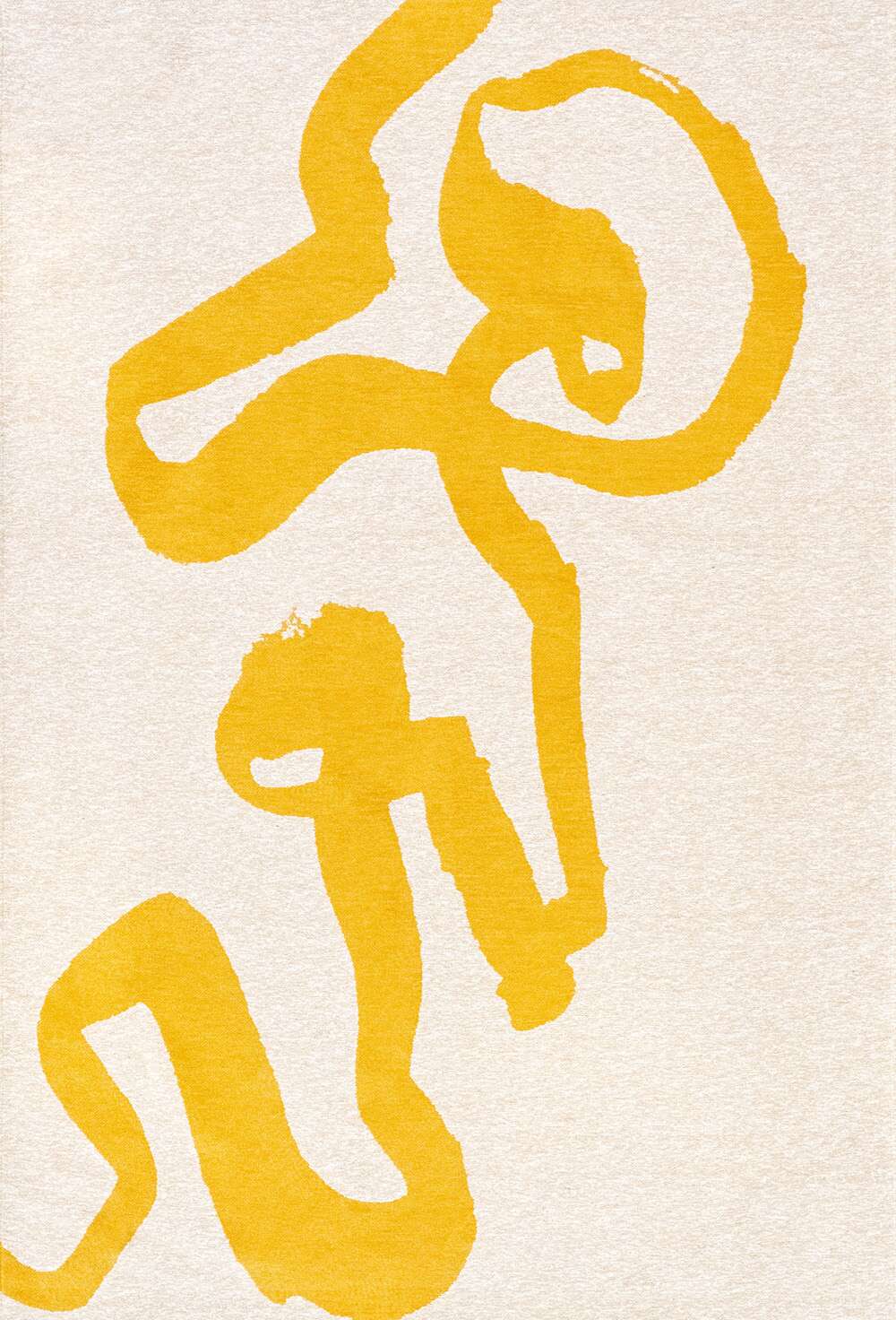 Craft Ribbon 2084 Pure Yellow gulvteppe