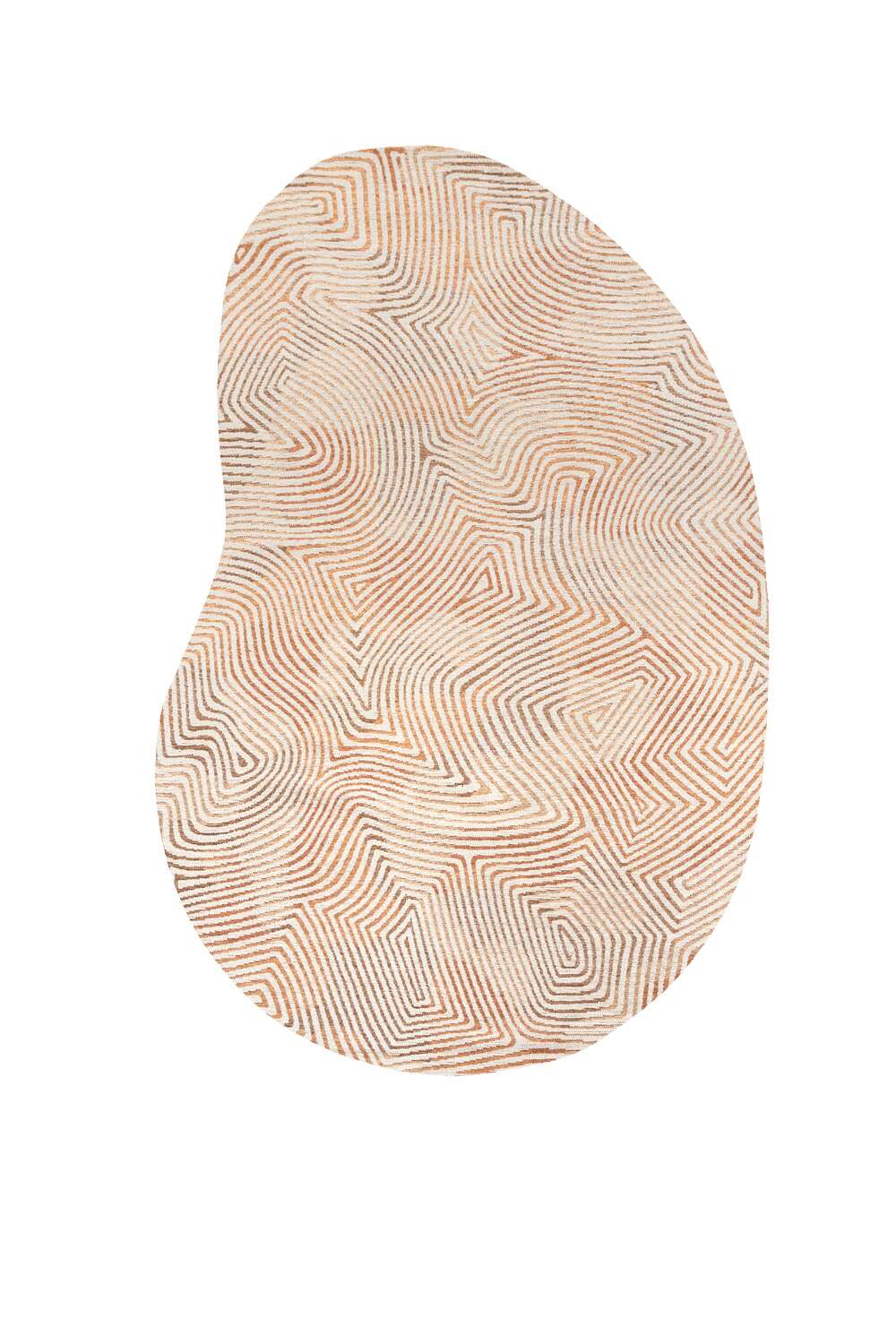 Coral 9800 Peanut Shape Indian Sand gulvteppe