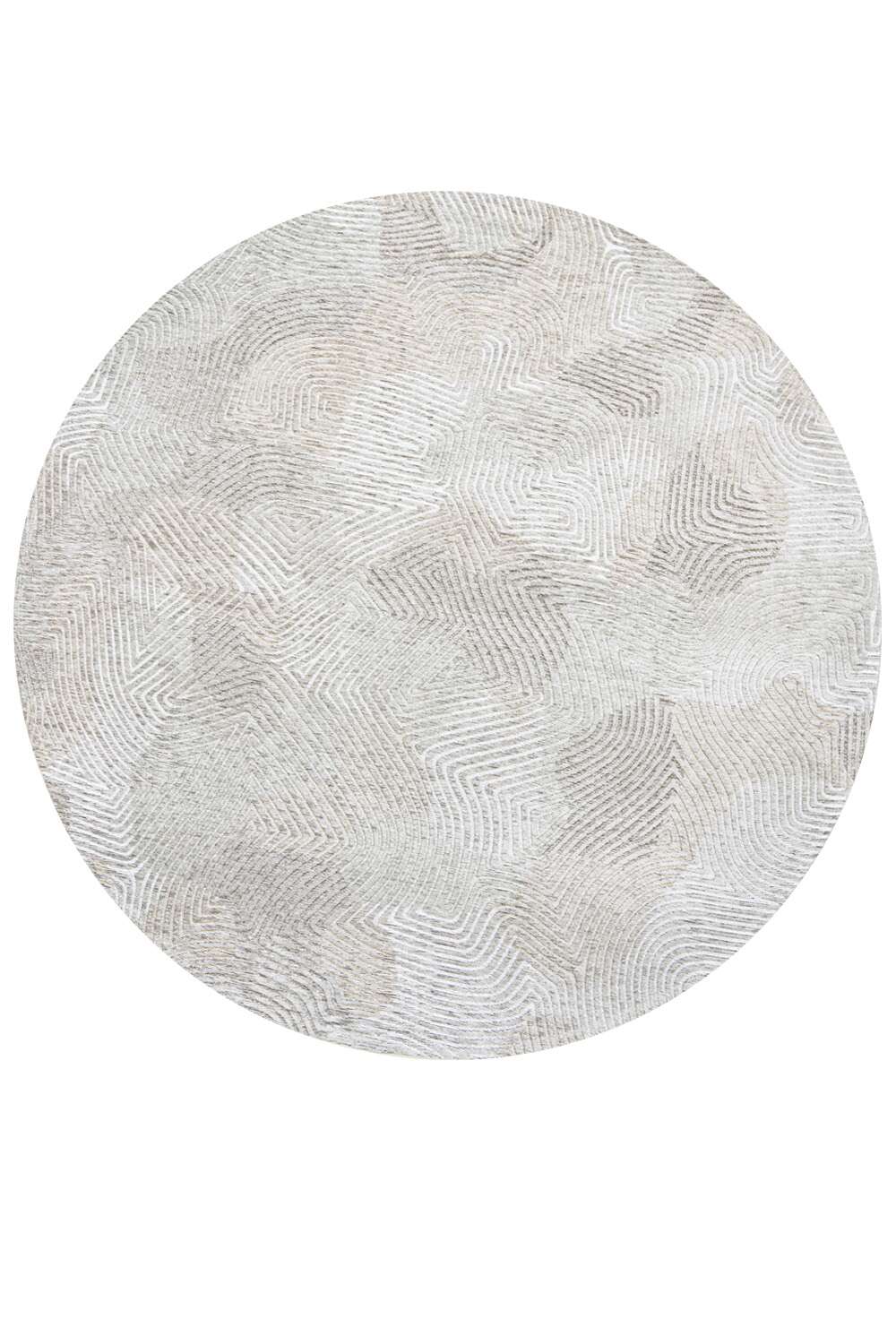 Coral 9229 Shell Beige Rundt gulvteppe