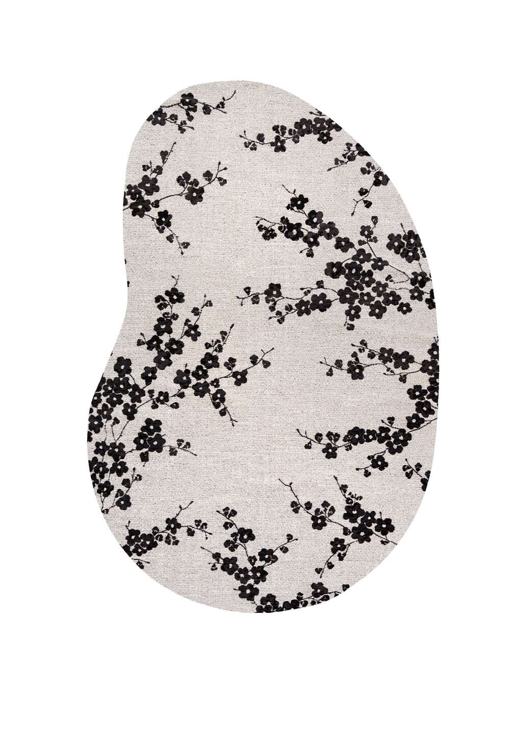 Sakura 9835 Peanut Shape Night Show gulvteppe